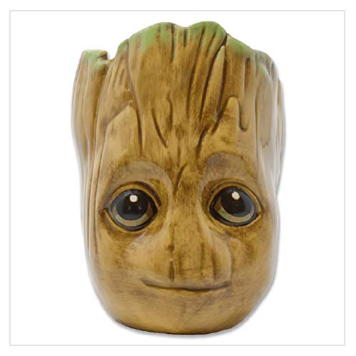 Guardians of the Galaxy 3D Tasse Baby Groot braun, bedruckt, 100% Keramik, Fassungsvermögen ca. 454 ml. SCMG25438 Multi von Marvel