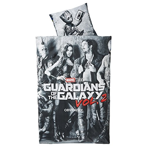 Guardians of the Galaxy Original Vol.2 Linon-Wende-Bettwäsche Garnitur 135x200 80x80 Baumwolle von Hasbro