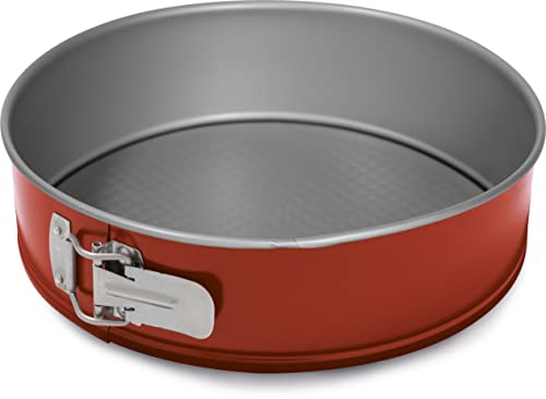 Guardini, Linea Rossana Kuchenform 1 Boden 22 cm, Stahl mit Antihaftbeschichtung, Farbe Rot/Grau Guardini, Linea Rossana Kuchenform 1 Boden 22 cm, Stahl mit Antihaftbeschichtung, Farbe Rot/Grau von Guardini