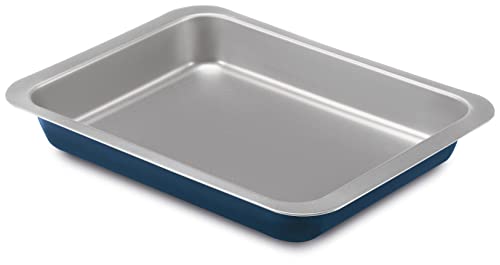Guardini, Linie XBake, Lasagnera 22 x 28 cm, Stahl mit Antihaftbeschichtung, Grüner Stahl mit neuer PFAS-Frei-Beschichtung, Grau/Blau von Guardini