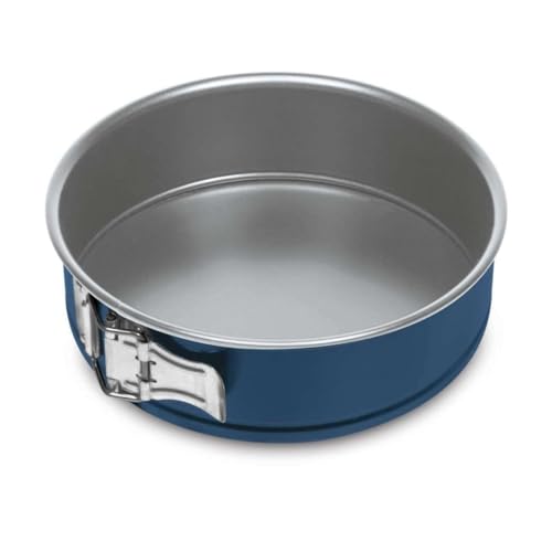 Guardini, Linie Xbake, Kuchenform zum Öffnen 1 Boden 22 cm, Stahl mit Antihaftbeschichtung, geringe Umweltbelastung, Grau/Blau Guardini, Linie Xbake, Kuchenform zum Öffnen 1 Boden 22 cm, Stahl mit Antihaftbeschichtung, geringe Umweltbelastung, Grau/Blau von Guardini