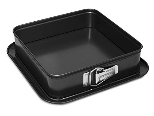 Guardini Gardenia Springform, quadratisch, 24 x 24 cm, Stahl mit Antihaftbeschichtung, Schwarz Guardini Gardenia Springform, quadratisch, 24 x 24 cm, Stahl mit Antihaftbeschichtung, Schwarz von Guardini