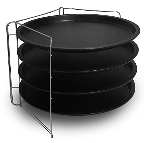 PRATESI 27535RK STAMPO Quadro CHOCOFORME 24X24, Plastica, Black Set, 4 Tegami 32 cm, 5 von Guardini
