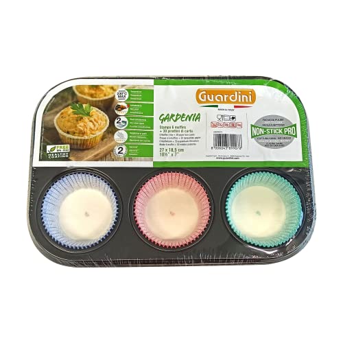 Guardini 89907 Backform für Muffins und sechs Set von 30-Cupcake Fällen. von Guardini