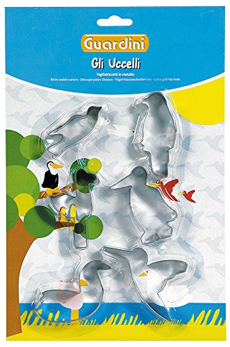 Guardini Ausstechförmchen, Vögel, 6 Stück von Guardini