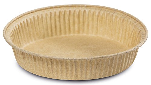 Guardini Einweg, 6 Kuchenformen, Ø 9 cm, Backpapier, Beige von Guardini