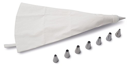 Guardini Spritzbeutel-Set, mit 8 Aufsätzen, Kunststoff von Guardini