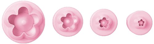Guardini Set von 4 Ausstecher Ausstechformen mit Auswerfer Flower Guardini Set von 4 Ausstecher Ausstechformen mit Auswerfer Flower von Guardini