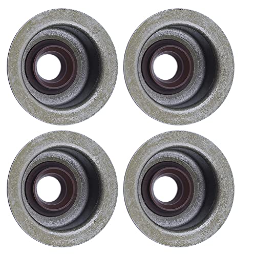 Gubeter 2-teiliges Ventilschaft-Öldichtungs-Kit, für Honda Gx120 Gx160 Gx200 Rasenmäher Motor Motorteile, 12209-Zh8-003 von Gubeter