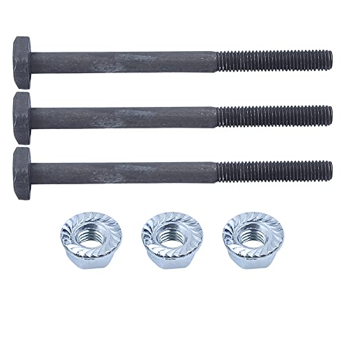 Gubeter Schalldämpfer-Auspuff-Schraubensatz, für Stihl Ms250 Ms230 025 023 Ms210 021 Kettensägenteile, 1123 148 1201 von Gubeter