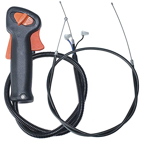 Gubeter Trimmer Freischneider Griff Kabelschalter Kit, für Stihl Fs75 Fs80 Fs80R Fs85 Fs85R Fs85Rx Fs85T Km85 Km85R Trimmer Freischneider, 4137 180 1109 von Gubeter