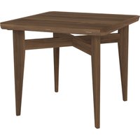 Esstisch B-Table erweiterbar american walnut matt lacquered von Gubi