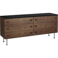 Gubi - 62 Serie Sideboard Amerikanischer Nussbaum von Gubi