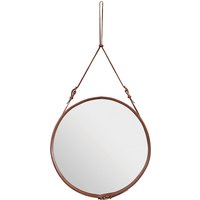 GUBI - Adnet Spiegel Ø 70 cm, braun von Gubi