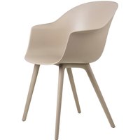 Gubi - Bat Dining Stuhl Outdoor, beige von Gubi