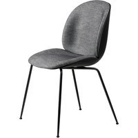 GUBI - Beetle Dining Chair Frontpolsterung (Conic Base), Schwarz / Enzo Degli Angiuoni (0023) von Gubi