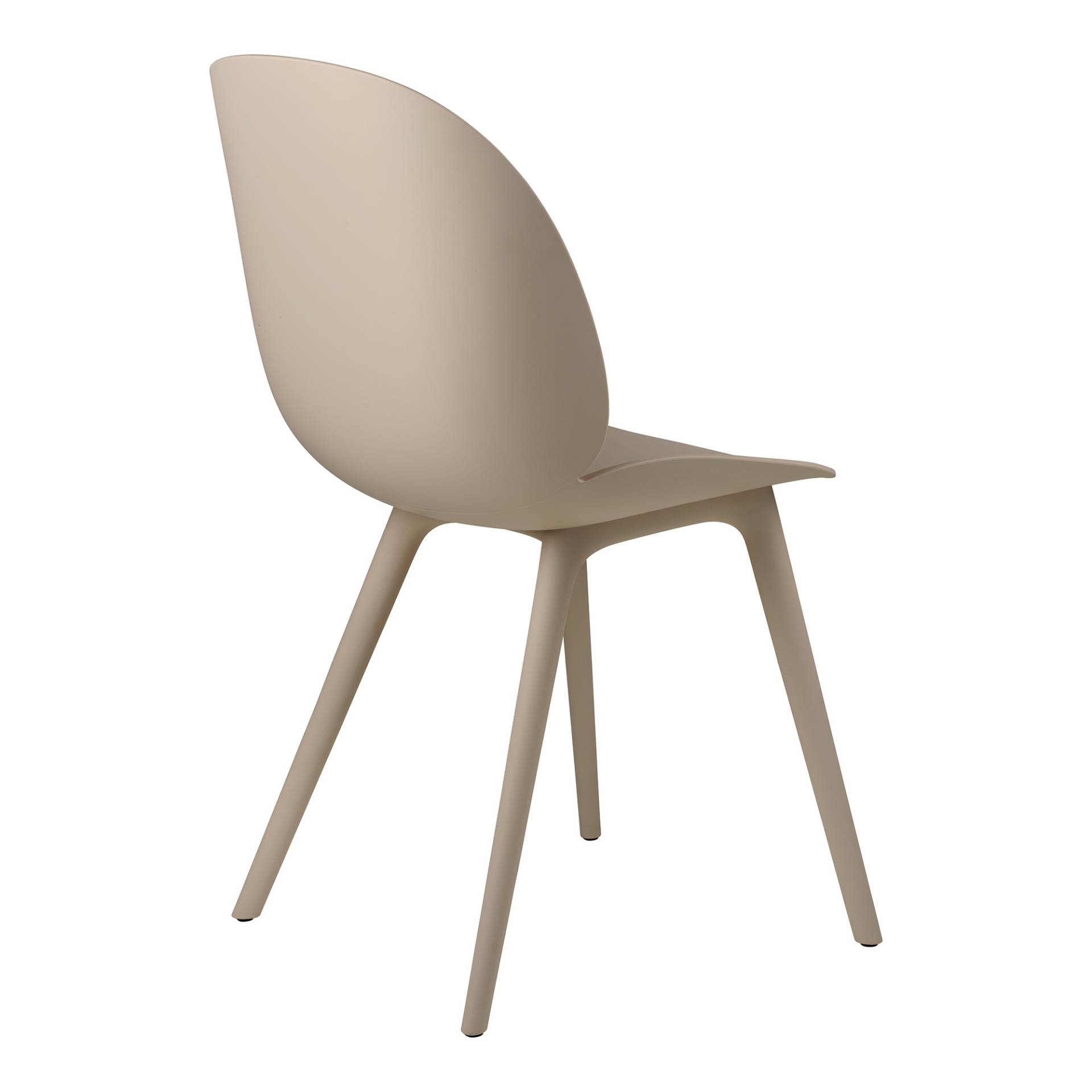 Gubi - Beetle Gartenstuhl - new beige/BxHxT 56x87x58cm/BIFMA-zertifiziert von Gubi