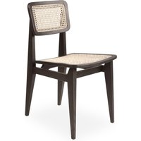 GUBI - C-Chair Dining Chair, All French Cane, Eiche schwarz gebeizt von Gubi
