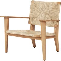 Gubi - F-Chair Outdoor Lounge Stuhl, teak von Gubi