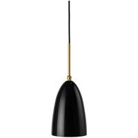 GUBI - Gräshoppa Pendelleuchte, schwarz glänzend von Gubi