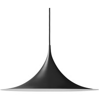 Gubi - Semi Pendelleuchte, Ø 90 cm, schwarz matt von Gubi