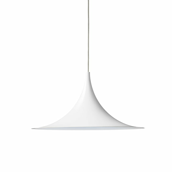 Gubi Semi Pendelleuchte Deckenleuchte Hängelampe Deckenlampe Lampe ø 30 Cm Weiß B-Ware von Gubi