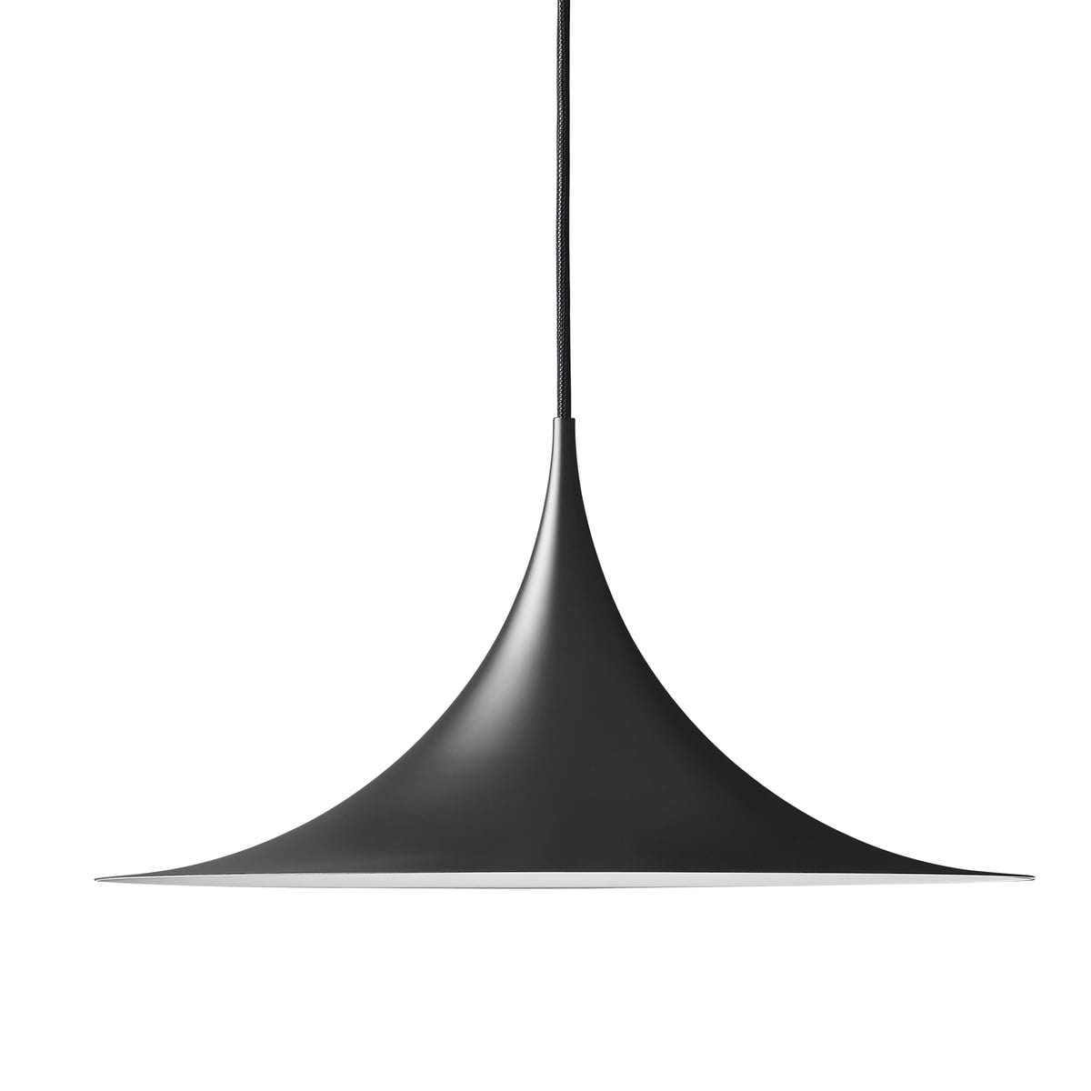 Gubi Semi Pendelleuchte Pendellampe Hängelampe Lampe Leuchte Licht Schwarz 47 Cm B-Ware von Gubi