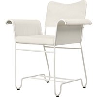 Gubi - Tropique Outdoor Dining Chair, classic white semi matt / Leslie Limonta (06) von Gubi