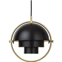 Deckenleuchte Multi-Lite brass/black ⌀ 25,5 cm von Gubi