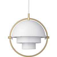 Deckenleuchte Multi-Lite brass/white ⌀ 36 cm von Gubi