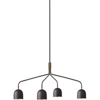 Deckenleuchte Howard gunmetal 133,6x103 cm von Gubi