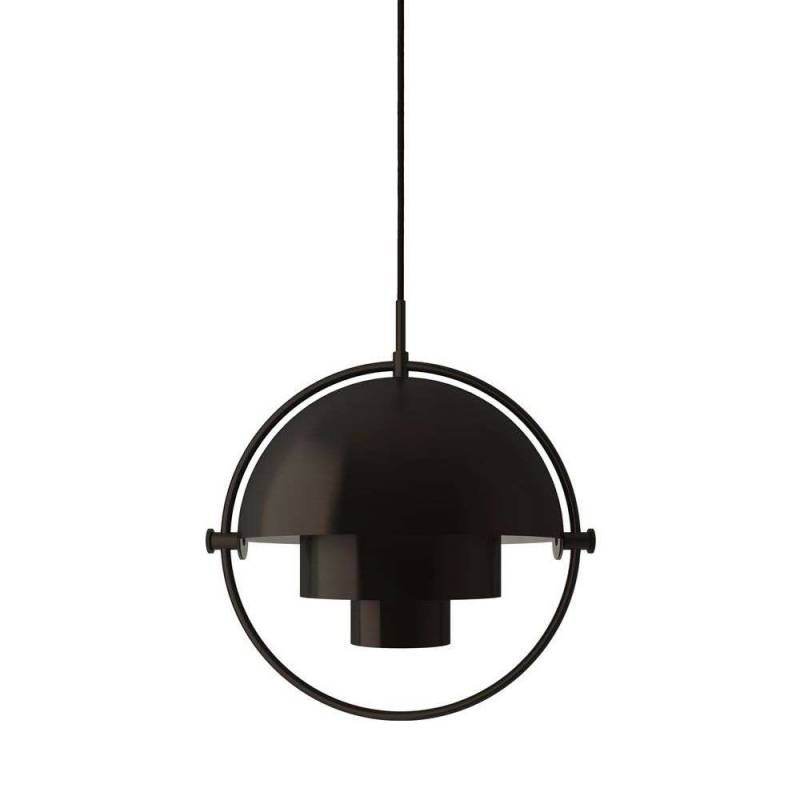 GUBI - Multi-Lite Pendelleuchte Black Brass von GUBI