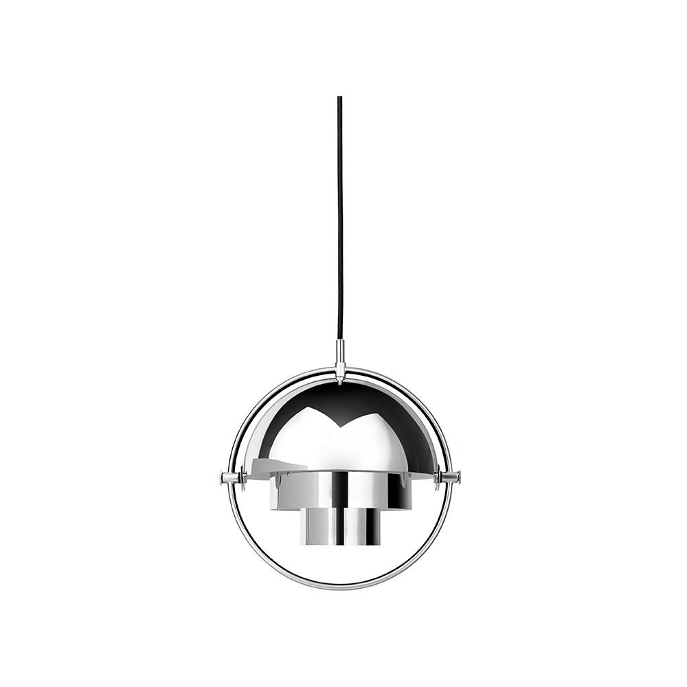 GUBI - Multi-Lite Pendelleuchte S All Chrome von GUBI