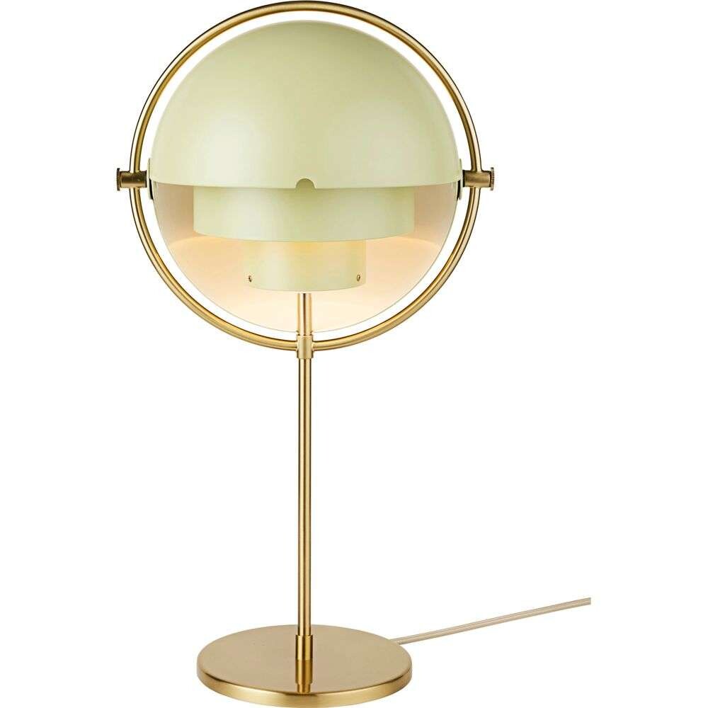 GUBI - Multi-Lite Tischleuchte Brass/Desert Sage von GUBI