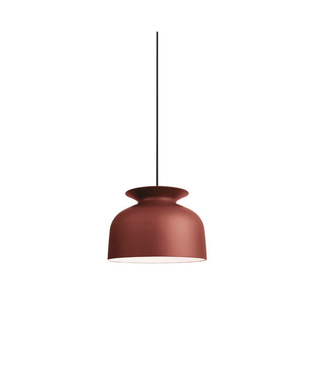 GUBI - Ronde Pendelleuchte Ø40 Rusty Red von GUBI