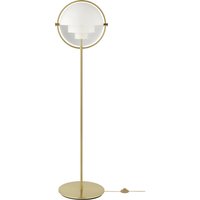 Stehleuchte Multi-Lite brass/white von Gubi