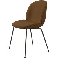 Stuhl Beetle Dining Conic Base gepolstert black/light bouclé, GUBI 006 von Gubi