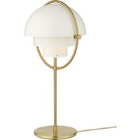 Tischleuchte Multi-Lite brass/white von Gubi