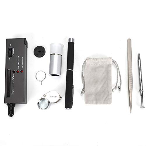 Diamond Tester Diamond Viewer Diamond Taschenlampe Professionelles Diamantidentifikationswerkzeug für Schmuck Display und Identifikation Unterstützung von qualitativ hochwertigem von Gucagle