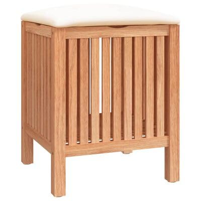 Gucagle Badhocker aus massivem Nussbaumholz 40 5x40x52 cm mit Stauraum praktischer 2 in 1 Hocker und W?schekorb f¨¹r Badezimmer strapazierf?higes Design Gucagle Badhocker aus massivem Nussbaumholz 40 5x40x52 cm mit Stauraum praktischer 2 in 1 Hocker und W?schekorb f¨¹r Badezimmer strapazierf?higes Design von Gucagle