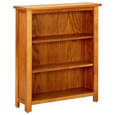 Gucagle Bücherregal 3 Fächer 70x22,5x82 cm Massivholz Eiche Gucagle Bücherregal 3 Fächer 70x22,5x82 cm Massivholz Eiche von Gucagle