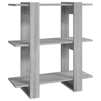 Gucagle Bücherregal Raumteiler Grau 80x30x87 cm für Wohnzimmer Schlafzimmer minimalistisches Design platzsparend Gucagle Bücherregal Raumteiler Grau 80x30x87 cm für Wohnzimmer Schlafzimmer minimalistisches Design platzsparend von Gucagle