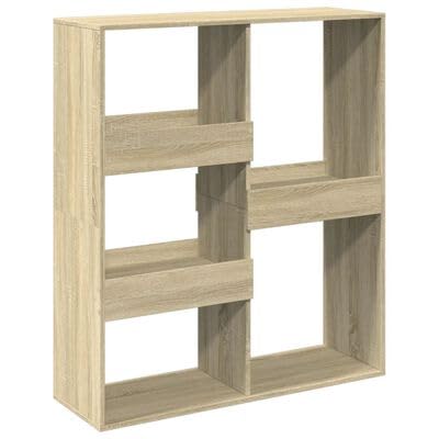 Gucagle Bücherregal Raumteiler mit 5 Fächern Eiche Dekor 100x33x115 cm für Wohnzimmer Flur Korpus aus strapazierfähigem Holzwerkstoff Gucagle Bücherregal Raumteiler mit 5 Fächern Eiche Dekor 100x33x115 cm für Wohnzimmer Flur Korpus aus strapazierfähigem Holzwerkstoff von Gucagle