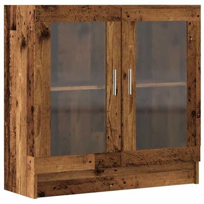 Gucagle Bücherschrank Altholz Optik 82,5x30,5x80 cm Holzwerkstoff für Bücher Raumteiler mit Vintage Stil für Wohnzimmer Gucagle Bücherschrank Altholz Optik 82,5x30,5x80 cm Holzwerkstoff für Bücher Raumteiler mit Vintage Stil für Wohnzimmer von Gucagle