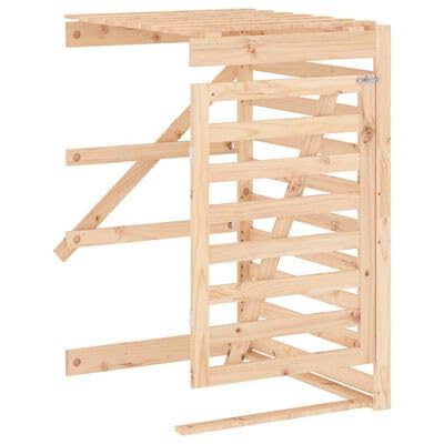 Gucagle Erweiterung für Mülltonnenbox aus Massivholz Kiefer Auf 2 3 oder 4 Tonnen erweiterbar Robuste langlebige Müllbox mit Tür und Deckel für einfache Handhabung Rustikale Optik Naturmaterial Gucagle Erweiterung für Mülltonnenbox aus Massivholz Kiefer Auf 2 3 oder 4 Tonnen erweiterbar Robuste langlebige Müllbox mit Tür und Deckel für einfache Handhabung Rustikale Optik Naturmaterial von Gucagle