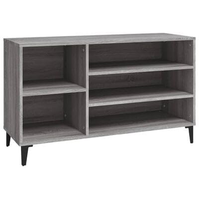 Gucagle Grauer Schuhschrank Sonoma 102 cm Breite aus Holzwerkstoff mit Stauraum f¨¹r bis zu 30 Paar Schuhe und Stabiler Oberplatte als Bank oder Dekofl?Che f¨¹r Flur Eingangsbereich Gucagle Grauer Schuhschrank Sonoma 102 cm Breite aus Holzwerkstoff mit Stauraum f¨¹r bis zu 30 Paar Schuhe und Stabiler Oberplatte als Bank oder Dekofl?Che f¨¹r Flur Eingangsbereich von Gucagle