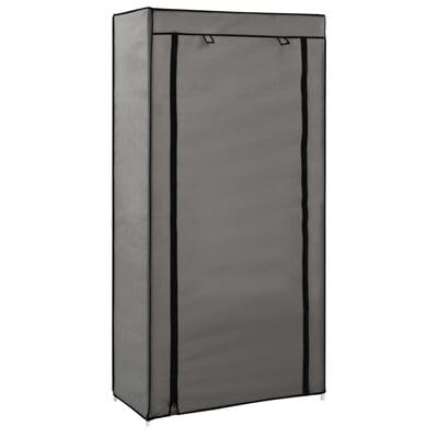 Gucagle Grauer Schuhschrank mit Stoffabdeckung 5 Etagen 58x28x106 cm Schuhregal platzsparend Staubschutz Aufbewahrung f¨¹r 10 Paar Schuhe praktisch f¨¹r Flur oder Eingangsbereich Gucagle Grauer Schuhschrank mit Stoffabdeckung 5 Etagen 58x28x106 cm Schuhregal platzsparend Staubschutz Aufbewahrung f¨¹r 10 Paar Schuhe praktisch f¨¹r Flur oder Eingangsbereich von Gucagle