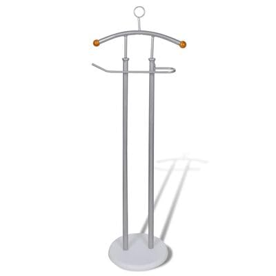 Gucagle Herrendiener Kleiderst?nder aus Metall mit MDF St?nder Tragbarer Garderobenst?nder f¨¹r Jacken Hosen Krawatten Stabile Aufbewahrung f¨¹r Kleidung im Schlafzimmer Flur von Gucagle