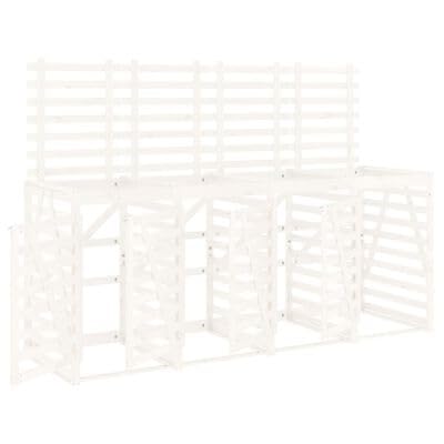 Gucagle M¨¹lltonnenbox aus Massivholz Kiefer f¨¹r 4 M¨¹lltonnen Gartenabfallbox mit T¨¹r und Deckel robuste Holzbox f¨¹r Au?enbereich Sichtschutz M¨¹llcontainerbox Gucagle M¨¹lltonnenbox aus Massivholz Kiefer f¨¹r 4 M¨¹lltonnen Gartenabfallbox mit T¨¹r und Deckel robuste Holzbox f¨¹r Au?enbereich Sichtschutz M¨¹llcontainerbox von Gucagle