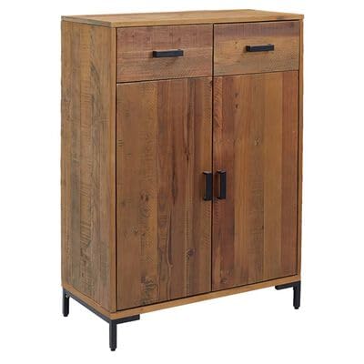 Gucagle Massivholz Schuhschrank Kiefer 75x40x110 cm mit 2 Schubladen 2 F?Chern Vintage Industrie Design Stauraum f¨¹r Schuhe Wohnordnung Staubschutz stabile Oberplatte Metallf¨¹?e Wandhalterung Gucagle Massivholz Schuhschrank Kiefer 75x40x110 cm mit 2 Schubladen 2 F?Chern Vintage Industrie Design Stauraum f¨¹r Schuhe Wohnordnung Staubschutz stabile Oberplatte Metallf¨¹?e Wandhalterung von Gucagle